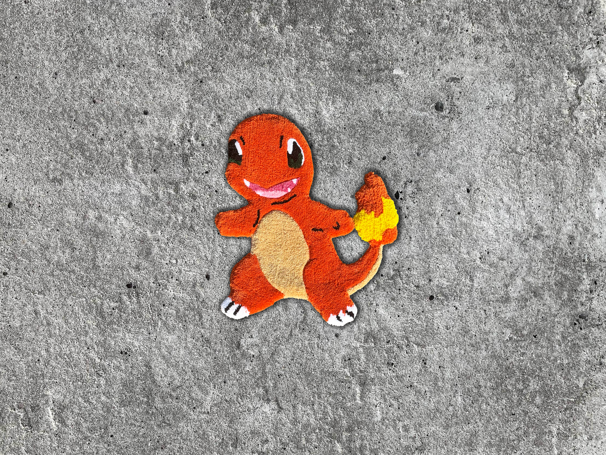 Charmander Decor Rug